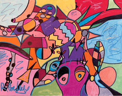 Who knows (Brasil series) van Ryan Cowley, Werk op papier te koop op Singulart