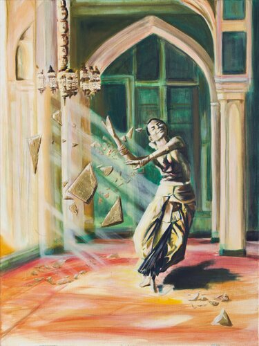 Raining Shackles par Sofi Gaya, Peinture en vente sur Singulart