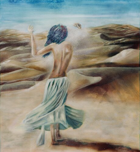 Desert Dance par Sofi Gaya, Peinture en vente sur Singulart
