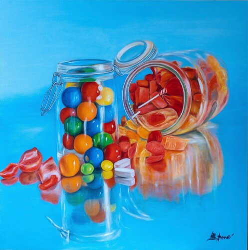 Sweet Addiction von asmaa bouanane, Malerei kaufen auf Singulart