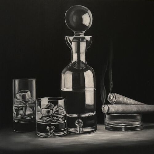 After Hours 1 von asmaa bouanane, Malerei kaufen auf Singulart