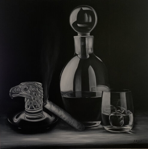 After Hours 3 von asmaa bouanane, Malerei kaufen auf Singulart