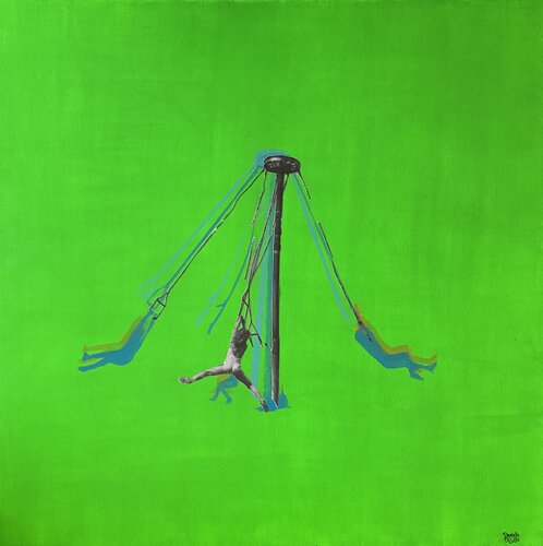 Spleen (carousel) di Daniela Di Lullo, Pittura in vendita su Singulart