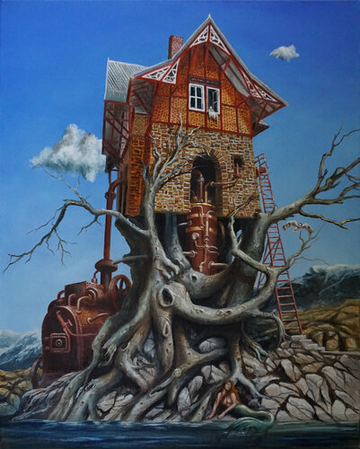 Verwachsene Zeiten di Eberhard Marx, Pittura in vendita su Singulart