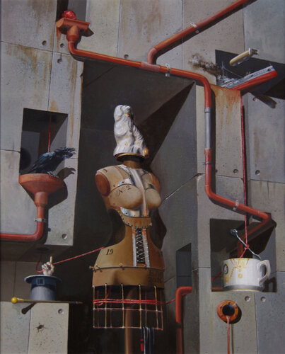 "Warnemünde I" par Eberhard Marx, Peinture en vente sur Singulart