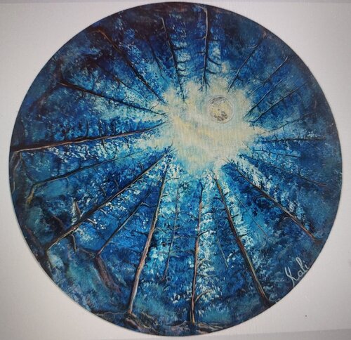 Crepuscule van Nathalie Jarsaillon dite Kali, Schilderij te koop op Singulart