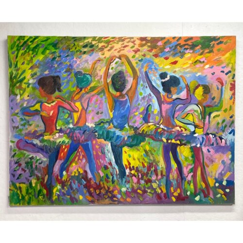 Dancers #1 von David Fox, Malerei kaufen auf Singulart