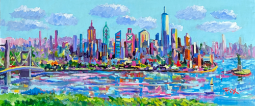 New York #9A von David Fox, Malerei kaufen auf Singulart