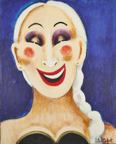 "Une Femme heureuse (1993)" de Lotta Hulthén Monfort, Pintura a la venta en Singulart