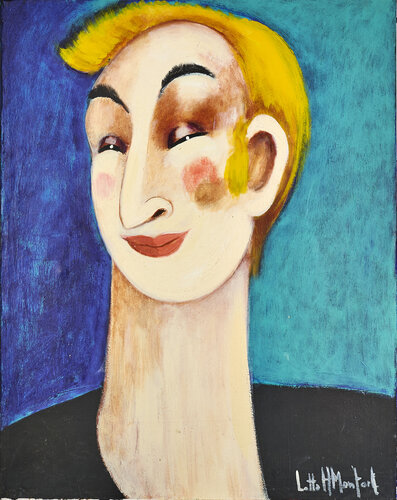 "L'homme doux" de Lotta Hulthén Monfort, Pintura a la venta en Singulart