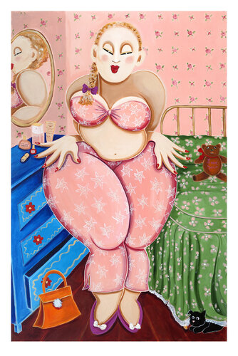 "Simplement être Mon Amour" (Bara vara) par Lotta Hulthen Monfort, Édition en vente sur Singulart