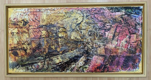 I love Venice de Edeltraud Steurer, Pintura a la venta en Singulart