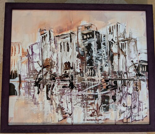 Skyline de Edeltraud Steurer, Pintura a la venta en Singulart