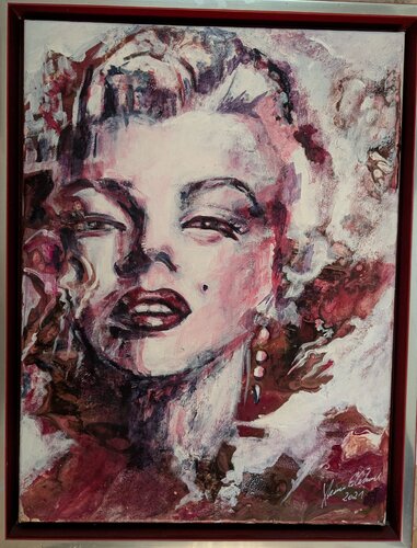 It's Marylin Monroe de Edeltraud Steurer, Pintura a la venta en Singulart