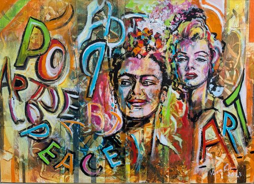 Pop is Art van Edeltraud Steurer, Schilderij te koop op Singulart