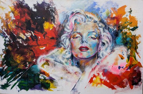Marylin de Edeltraud Steurer, Pintura a la venta en Singulart
