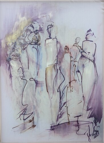Menschlichkeit de Edeltraud Steurer, Pintura a la venta en Singulart
