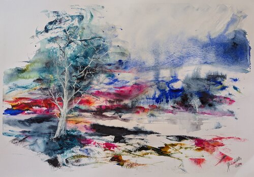 Wintersonne de Edeltraud Steurer, Pintura a la venta en Singulart