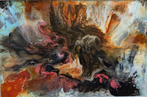 The flow van Edeltraud Steurer, Schilderij te koop op Singulart