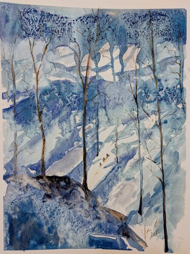 "Skifoan" de Edeltraud Steurer, Pintura a la venta en Singulart