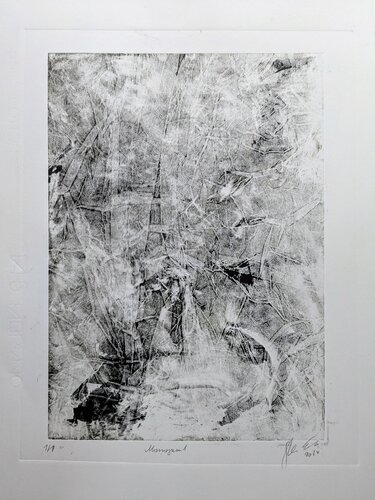 Spuren der Stille de Edeltraud Steurer, Impresión a la venta en Singulart