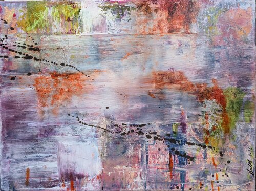 Katarakte by Edeltraud Steurer, 油畫 for Sale on Singulart