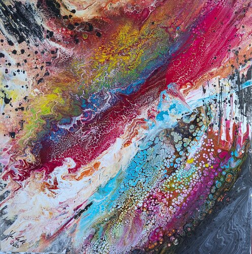 Im Rausch der Elemente de Edeltraud Steurer, Pintura a la venta en Singulart