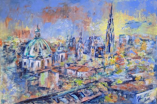 Vienna de Edeltraud Steurer, Pintura a la venta en Singulart