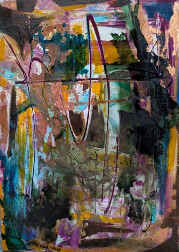 Innere Landschaft von Edeltraud Steurer, Malerei kaufen auf Singulart