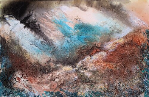 Sturm der Hoffnung de Edeltraud Steurer, Pintura a la venta en Singulart