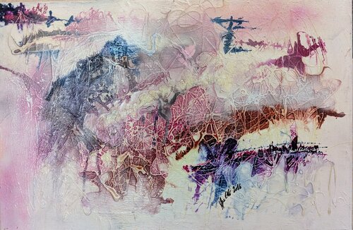 Einsamer Fels de Edeltraud Steurer, Pintura a la venta en Singulart
