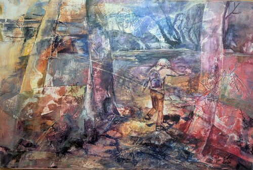 Die Wanderung de Edeltraud Steurer, Pintura a la venta en Singulart