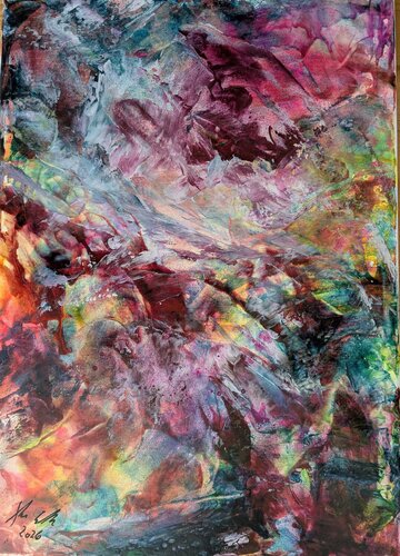 Bewegung der Stille de Edeltraud Steurer, Pintura a la venta en Singulart