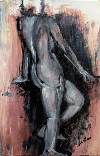 Zwischen Halt und Fallen von Edeltraud Steurer, Malerei kaufen auf Singulart