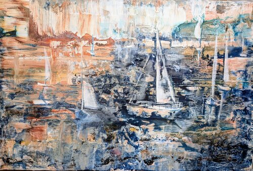 Maritime Texturen de Edeltraud Steurer, Pintura a la venta en Singulart