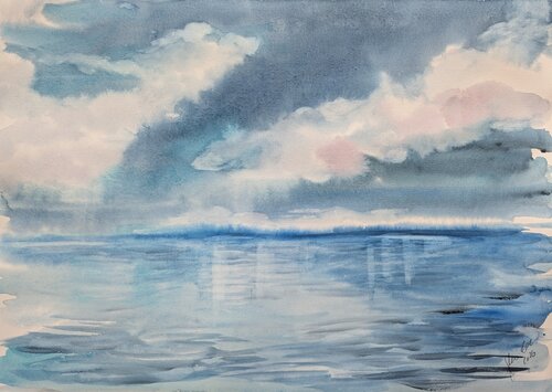 Stille Weite van Edeltraud Steurer, Schilderij te koop op Singulart