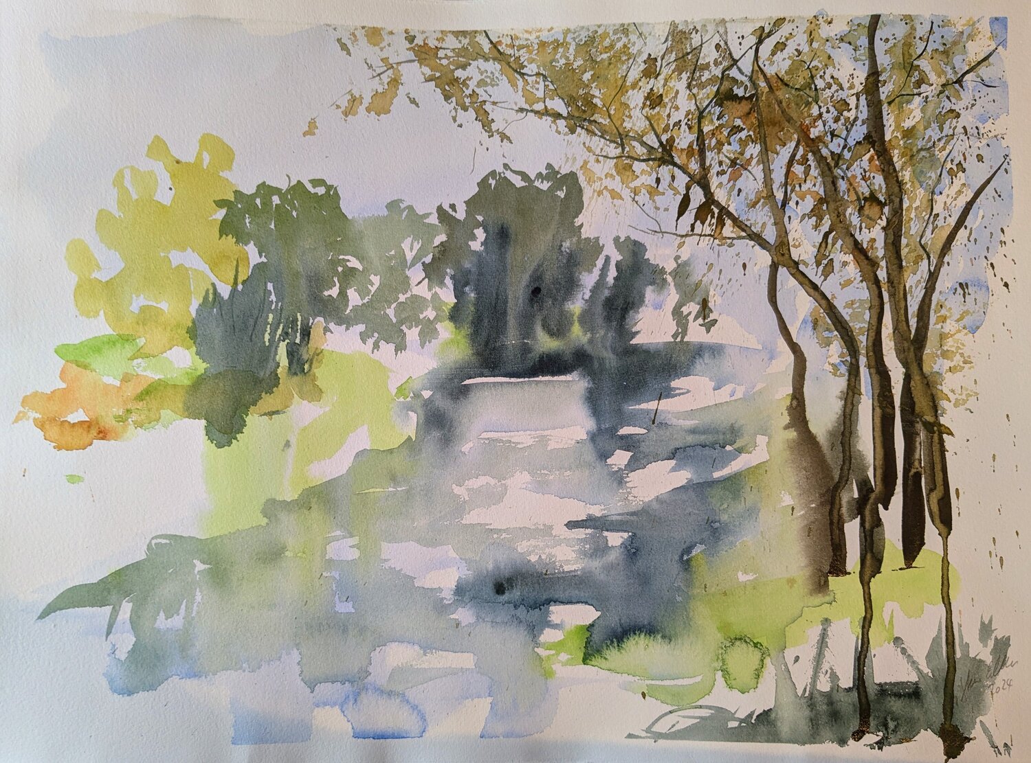 Uferlandschaft Edeltraud Steurer