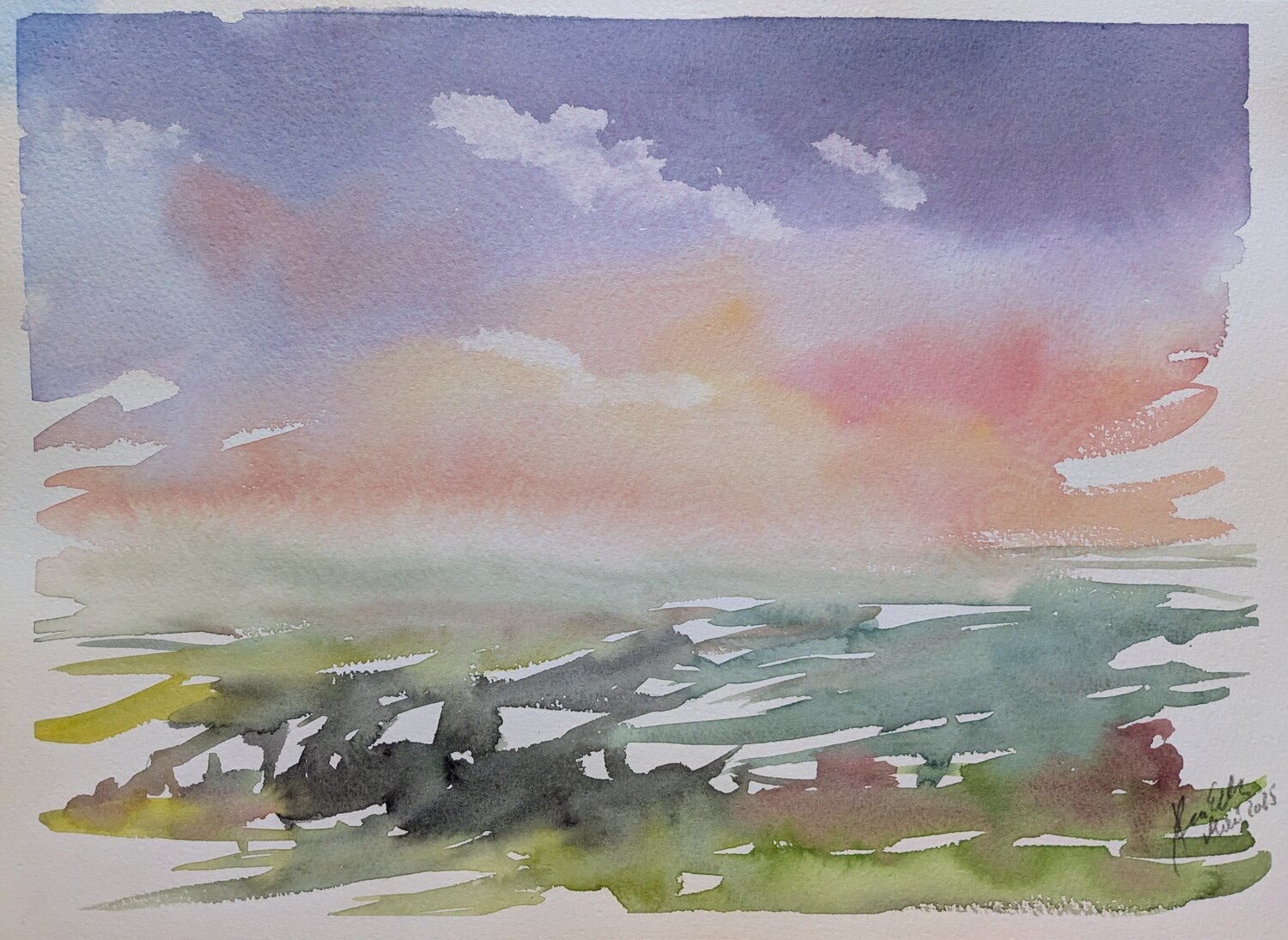 Watercolor Breeze Edeltraud Steurer