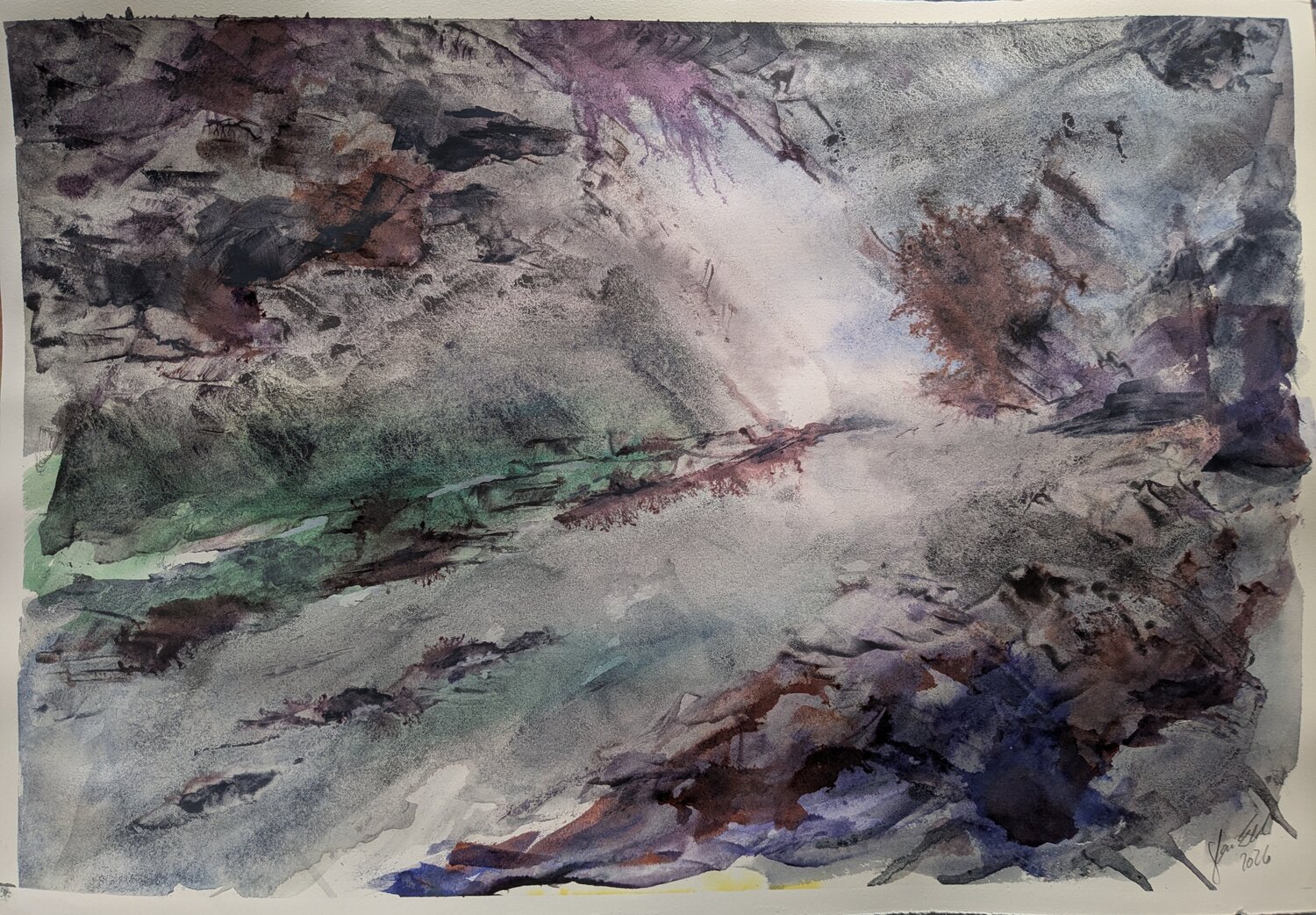 Wasser atmet Luft Edeltraud Steurer