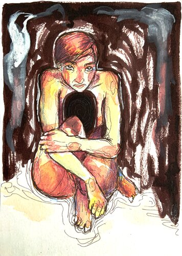 Exhaustion von Babette Hinterleitner, Druck kaufen auf Singulart