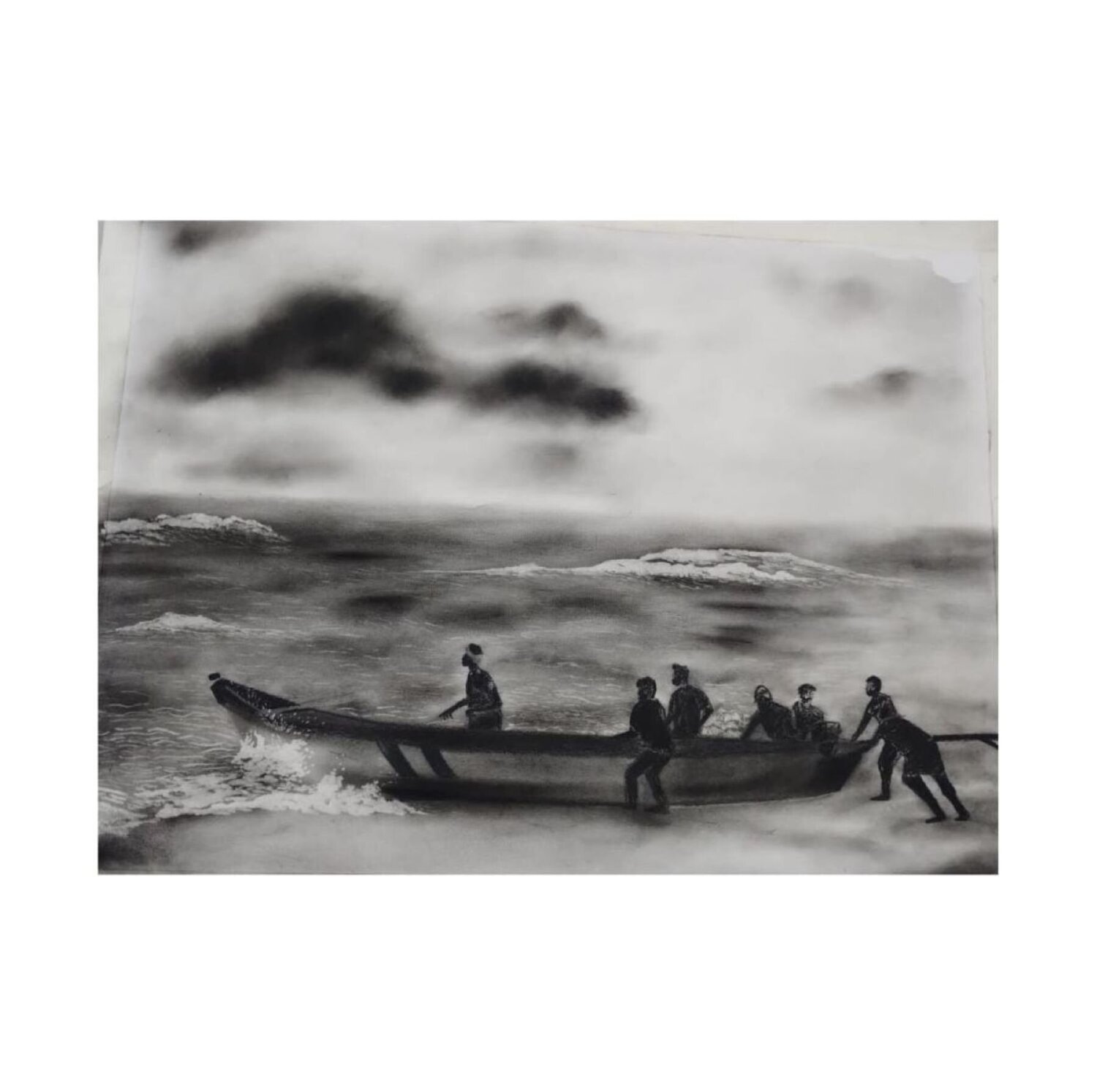 THE BOAT TAKE THEIR BREATH Anna Tharakan