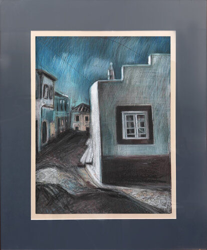 Okno par Elżbieta Kamieńska-Mruszczak, Œuvre sur papier en vente sur Singulart