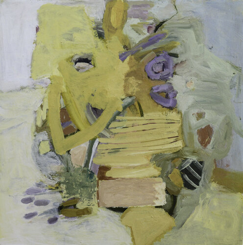 Wild flowers in a corner of the garden by Elisabetta Sonda, Painting for Sale on Singulart