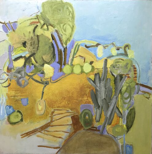 Towards the citrus grove di Elisabetta Sonda, Pittura in vendita su Singulart