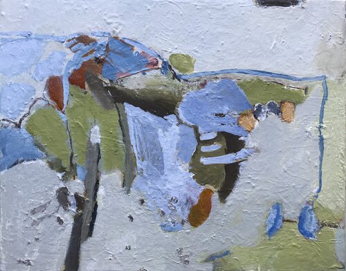Humming bees and cornflowers Elisabetta Sonda