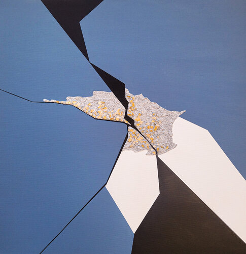 Rift 4 di Veronika Obushikhina Danilova, Pittura in vendita su Singulart