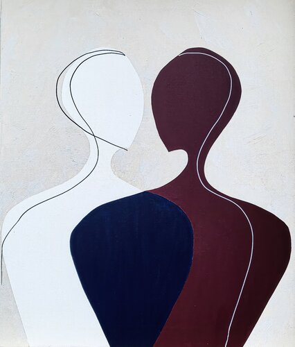 Connected 3 von Veronika Obushikhina Danilova, Malerei kaufen auf Singulart