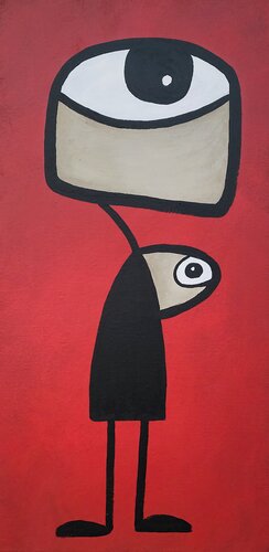 Presence 3 di Veronika Obushikhina Danilova, Pittura in vendita su Singulart