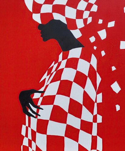 Composed 4 di Veronika Obushikhina Danilova, Pittura in vendita su Singulart