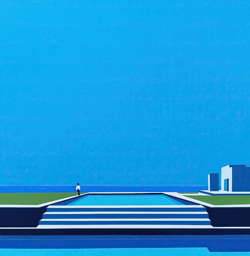 Plane 6 par Veronika Obushikhina Danilova, Peinture en vente sur Singulart
